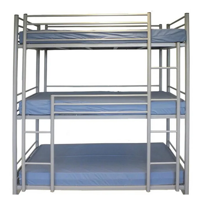 metal triple bunk bed