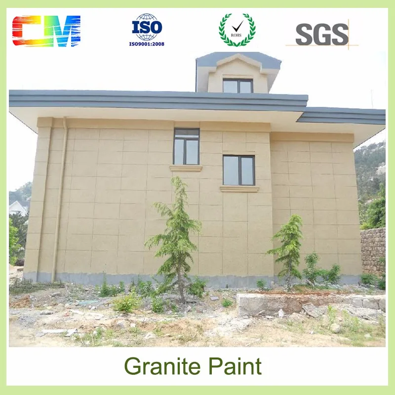 Hot sale good scrub stain resistance Granite exterior wall paint