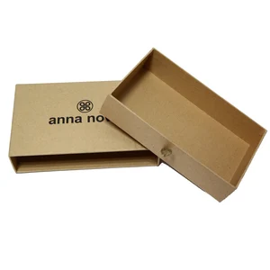 custom box kraft cardboard paper t-shirt packaging boxes with