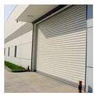 Aluminum alloy automatic garage shutter door