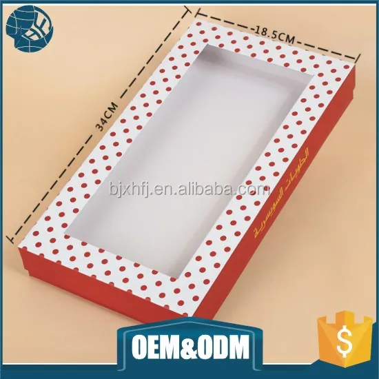 oem custom logo paper packaging gift box for cake cookies food
