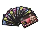 Custom cafe type board game miniature adult trading cards