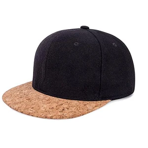 men caps woolen flat bill snapback baseball cap hip hop hat