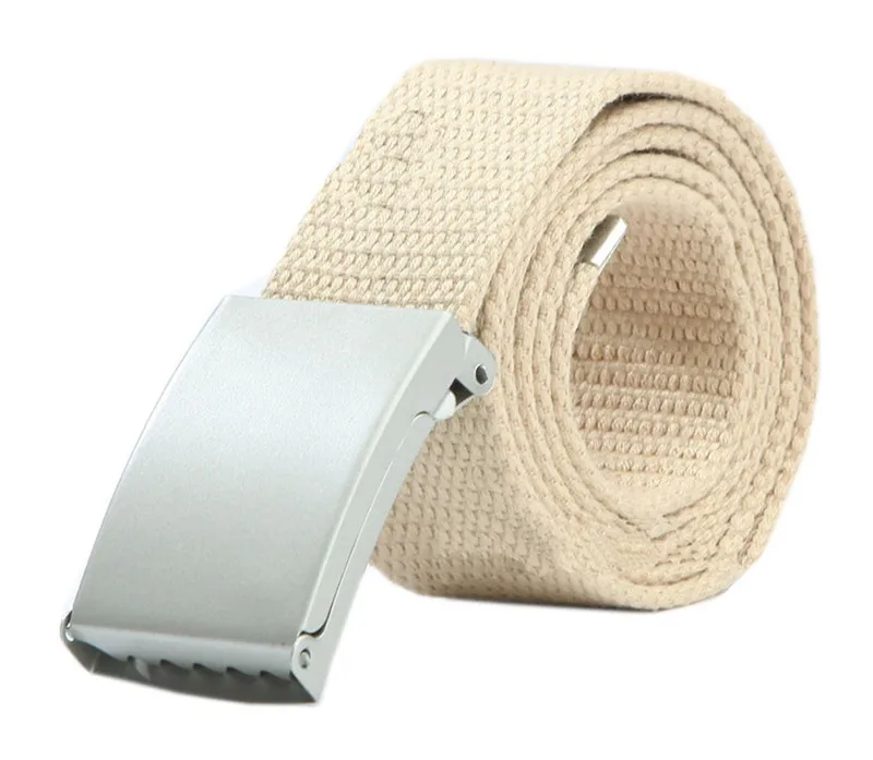 New Designer unisex Leisure Multicolor Belts High Quality Personalized Joker Canvas Men Belts Wide Belt