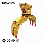 New 360 rotating rock grab suit 14 tonne excavator