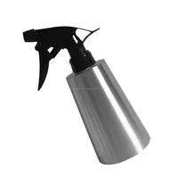 Gardening Tool Stainless Steel Watering Can Plant Spray Bottle Silver