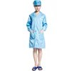 China Supplier Long Sleeve Anti-Static Cleanroom ESD Smock Gown With Button