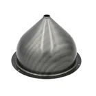 Custom decoration metal aluminum spinning end cap