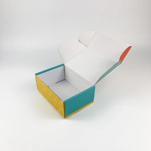 packaging & printing box kraft color tuck top corrugated box 806
