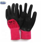 Yulan DLP622 Polyester & Latex Material and 3/4 Dipped Design Latex Coated Hand Gloves