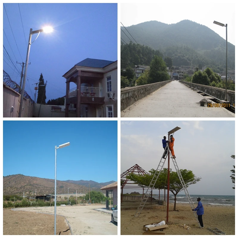 Excellent self cleaning function 80w solar energy street lights