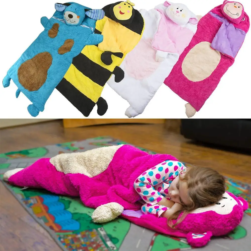 giant sleeping bag soft plush animal