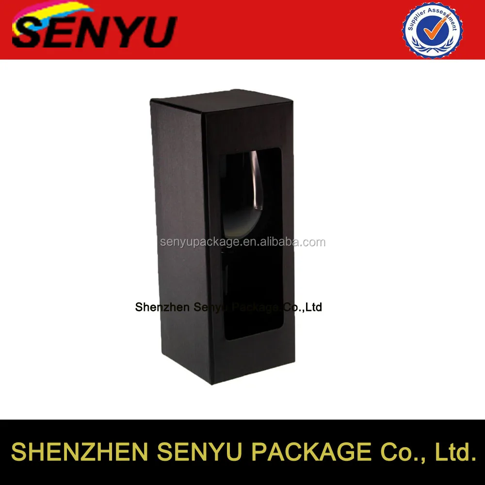 price wholesale packaging wine glass gift box with personalized
