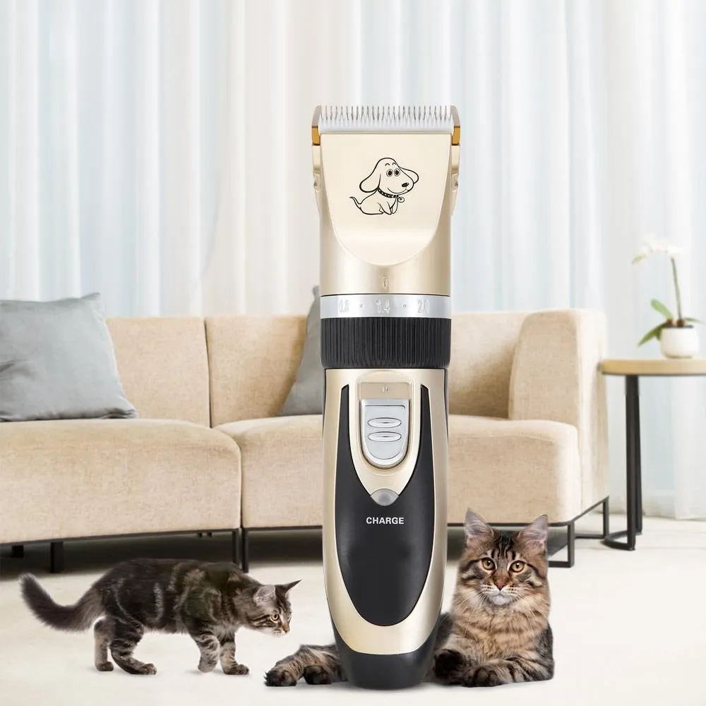 2017 Hot Wholesale Cheap Animal Hair Trimmer Shaver Razor machine set kit dog pet grooming clippers tool