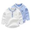 Kids Boys Fashion Embroidery Design Long Sleeve Polo Summer Shirt From China Alibaba
