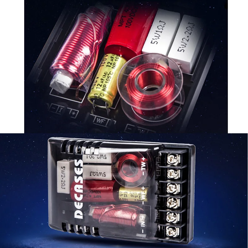 Car audio speaker sound quality effects adjustable car bass in the subwoofer two-way1
