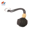 550 Lbs Paracord Monkey Fist Knots Key Chain Outside Equipment for Your love's Safe