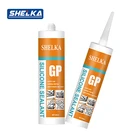 100% rtv clear silicone sealant rubber paste glass glue