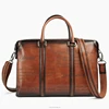 Luxury Vintage Genuine Leather Briefcase for Men