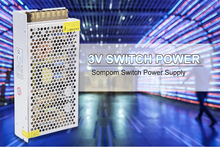 sompom AC to DC 15W 3V 5A constant voltage led switch mode power supply