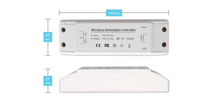100-277v ac 0-10v or pwm smart zigbee controlled led dimmer controller timer 0-10v - ANKUX.COM