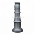 Aluminum foundry supply oem cast aluminum fence post cap (ISO9001:2008)