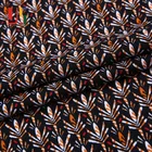 Printed 100% polyester single jersey textile garment fabric for cloth