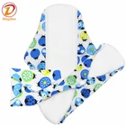 Bamboo charcoal PUL Private label Women Menstrual Sanitary Pads Napkin