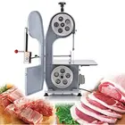 Electric commercial frozen fish cutting meat bone saw machine price