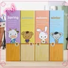 Top quality stationery japanese 2016 trendy free samples beautiful cartoon kids paper pencil case