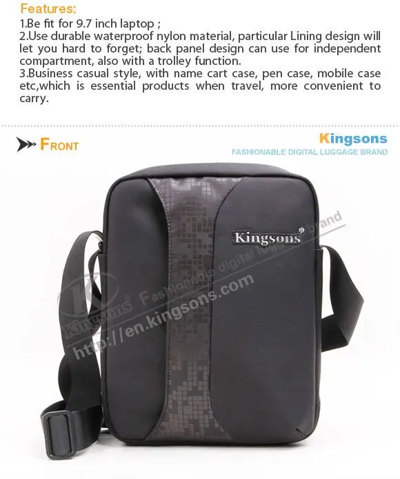 Fancy 9.7 inch good quality tablet laptop bags