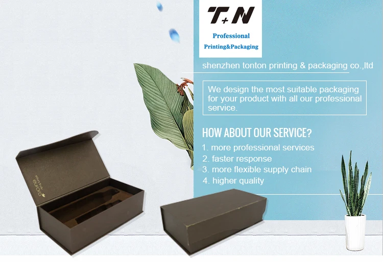 custom luxury book shape type hard rigid paper magnet gift box