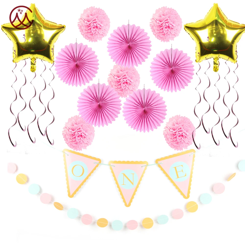 wholesale all in one baby first birthday decorations 1st