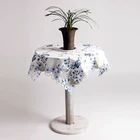 Japanese 36x36 printed table clothes and flower table cloths from china