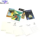 Color offset printing custom postcard emboss book design postcards Fast delivery