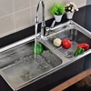 Best discount 304 stainless steel double bowl deep kitchen sink