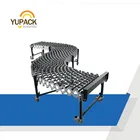 Carbon Steel Plastic Conveyor Roller Flexible Expanded Plastic Conveyor Roller/Gravity Flexible Conveyor