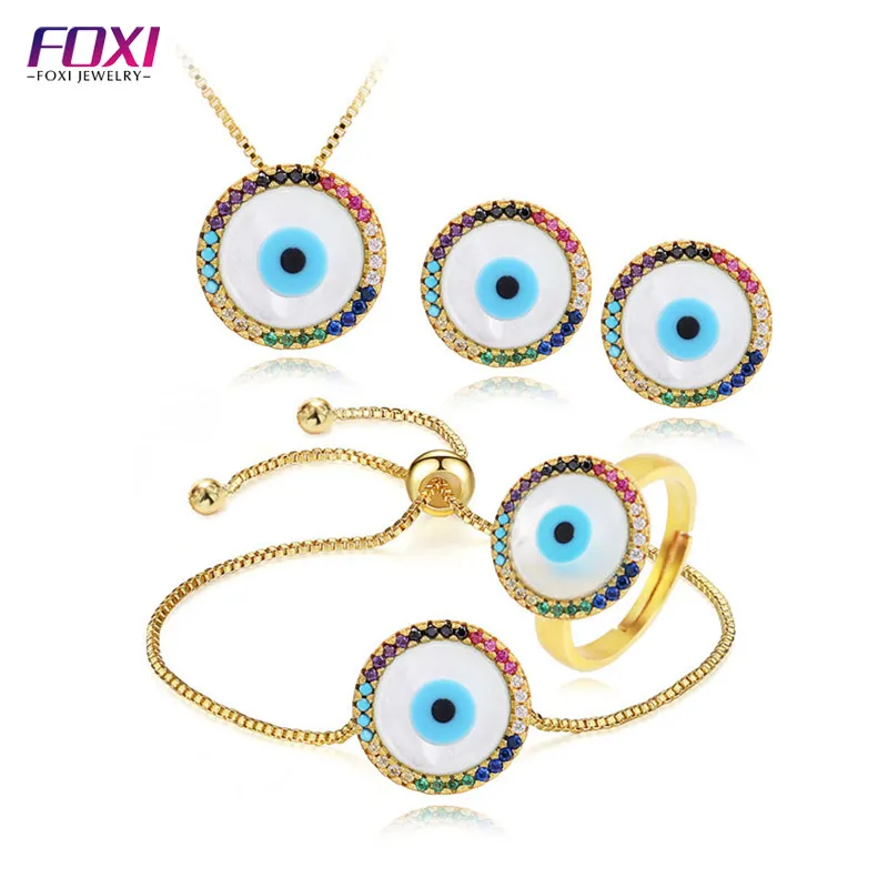 Online Whole Gold Color Turkish Eye Jewelry For Las Online Whole Gold Color Turkish Eye Jewelry For Las