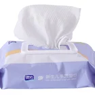 home care nonwoven alochol free organic Soft patient wet wipes 40/80/100 pcs/bag ISO Factory economic price