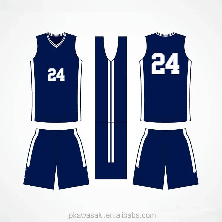 Basketball Jersey Design Men Navy Blue 
