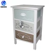 home furniture/small white wood bed side cabinet