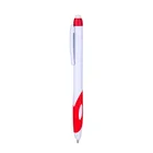New model high quality nice plastic click ball point pen with customized logo