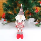Custom american festive product present christmas ornaments elf plush doll