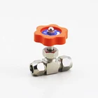 RIH Pneumatic Mini Brass/ Stainless Steel Gas psi Needle Valve, Gas Pipeline Valves