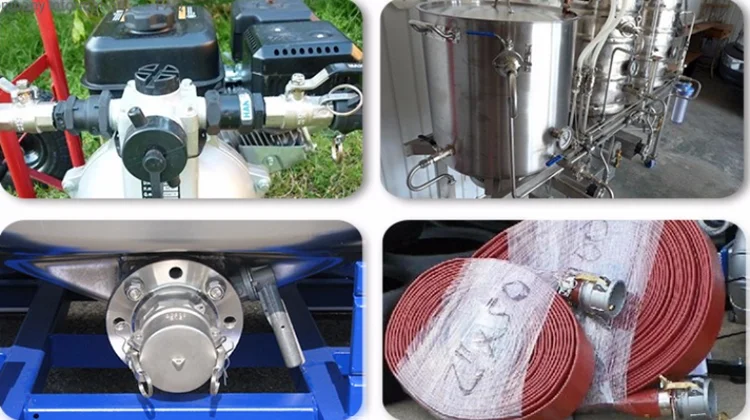 stainless steel camlock quick coupling application.png