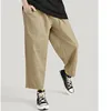 Fashion design wholesale street wear cargo khaki harem 3/4 pockets work women stretch pants mens cargo pants