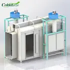 China Hot-Selling Double Manual Powder Coating Equipment Powder Coating Booth