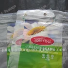 cheap Color printing/clear plastic bag with hang hole
