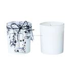 2019 luxury beeswax scented candles in glass jar wholesale