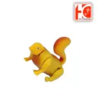 hot plastic wind up animal walk nod squirrel toy for kids